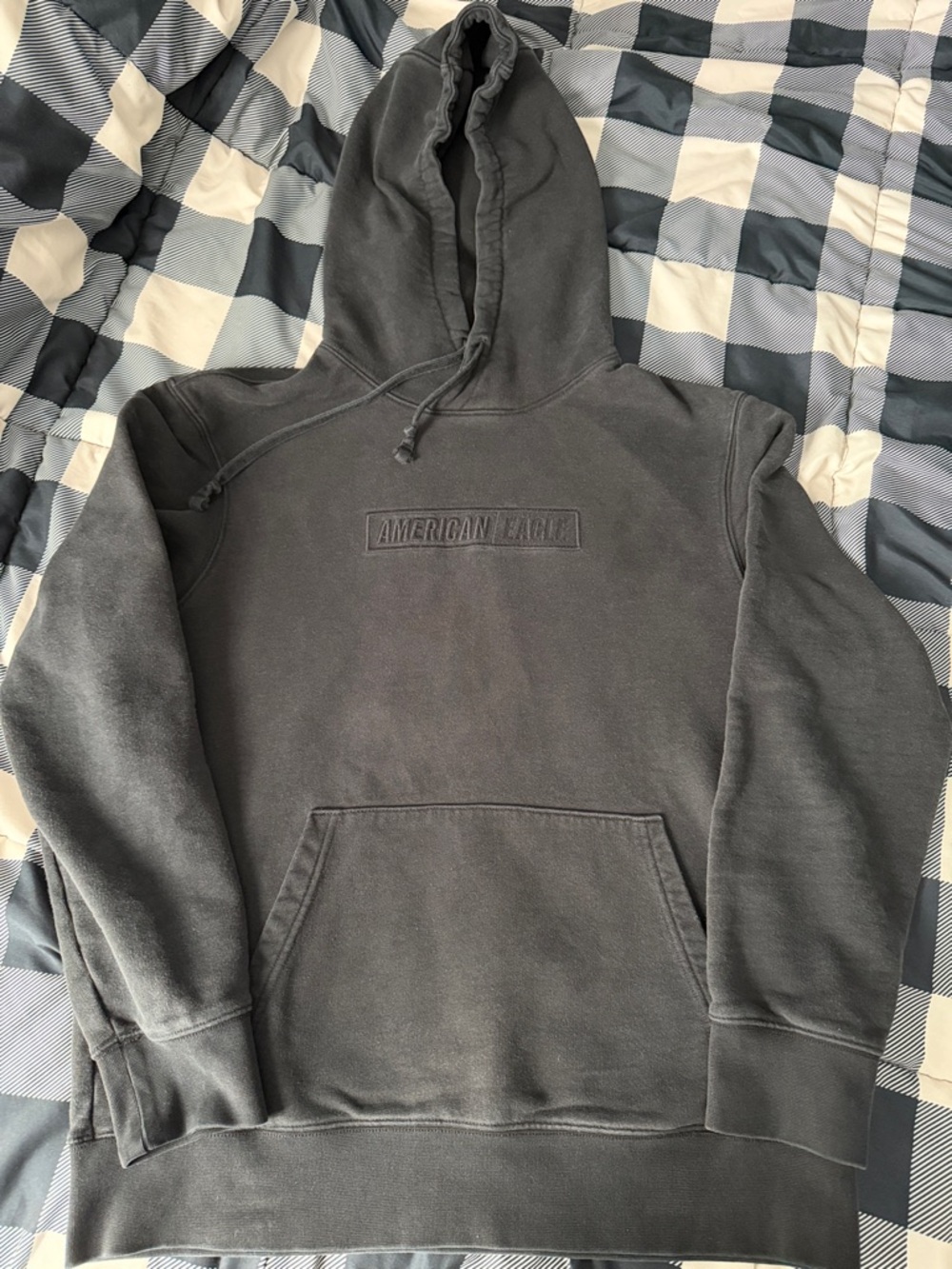 American Eagle Outfitters Black Pullover Hoodie